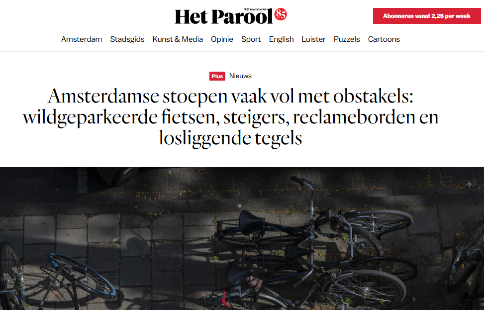 Dagelijkse praktijk — terrassen, steigers, reclameborden